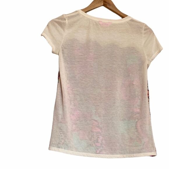 Lilly Pulitzer Multi Color Silk Tee XS - Picture 2 of 4